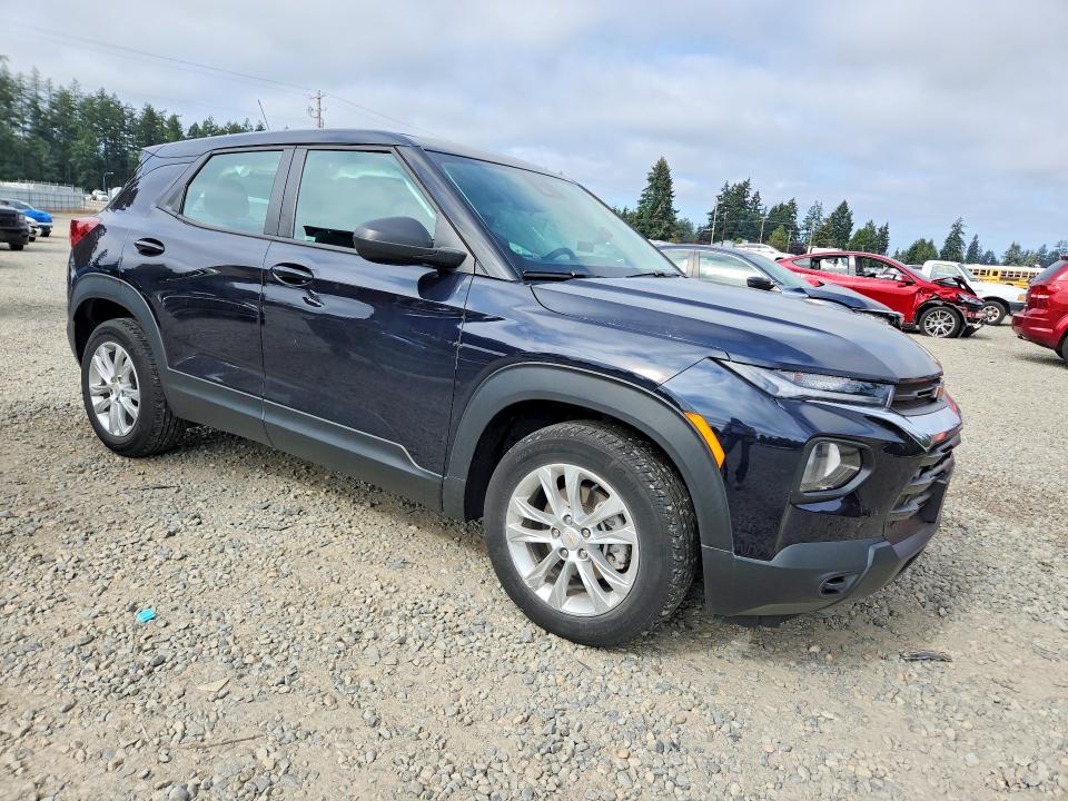 Photo 4 from auction – 2021 CHEVROLET TRAILBLAZER with VIN KL79MMS27MB154486