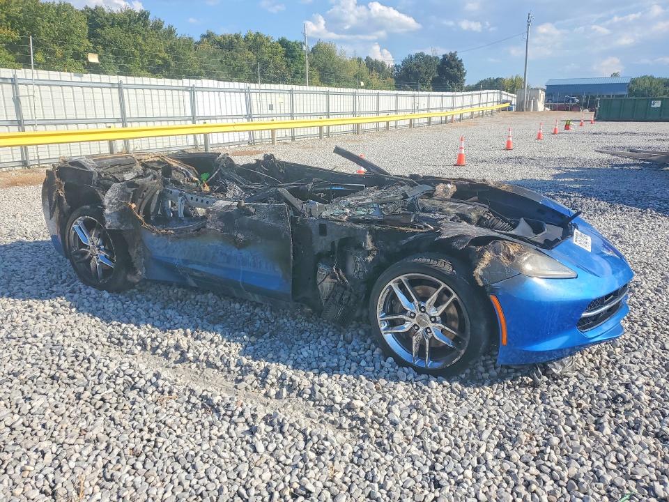 Photo 4 from auction – 2014 CHEVROLET CORVETTE with VIN 1G1YJ2D74E5119532