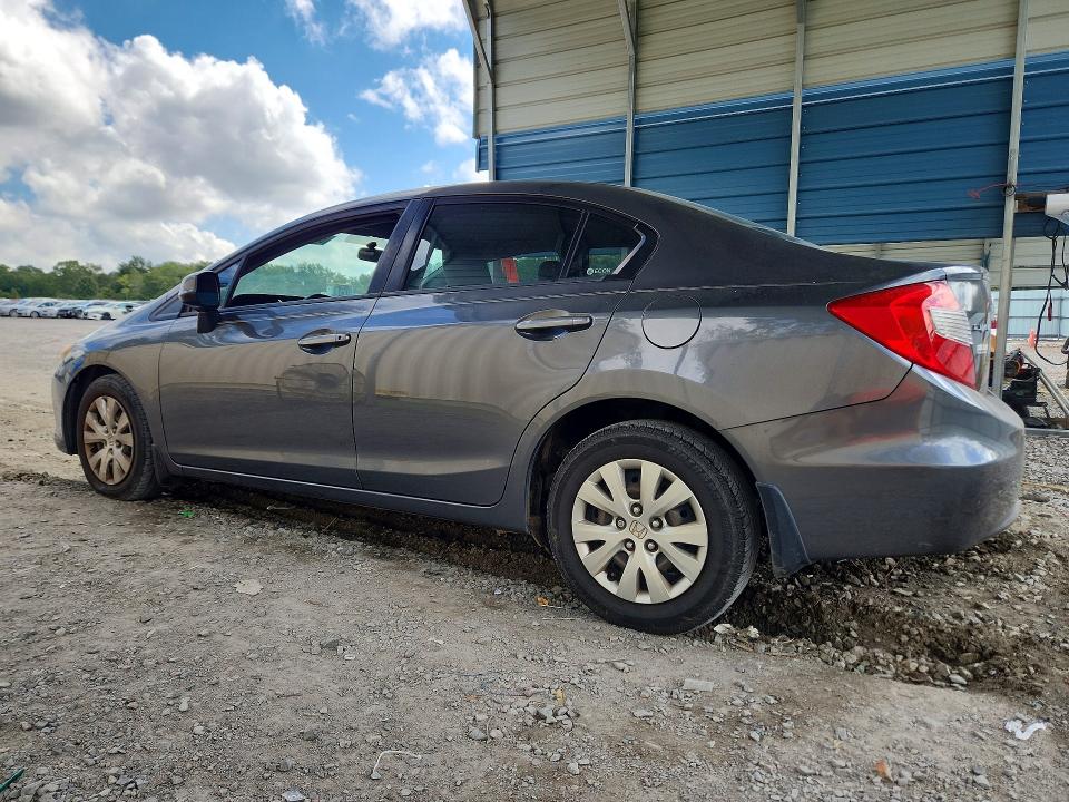 Photo 2 from auction – 2012 HONDA CIVIC with VIN 2HGFB2F51CH312753