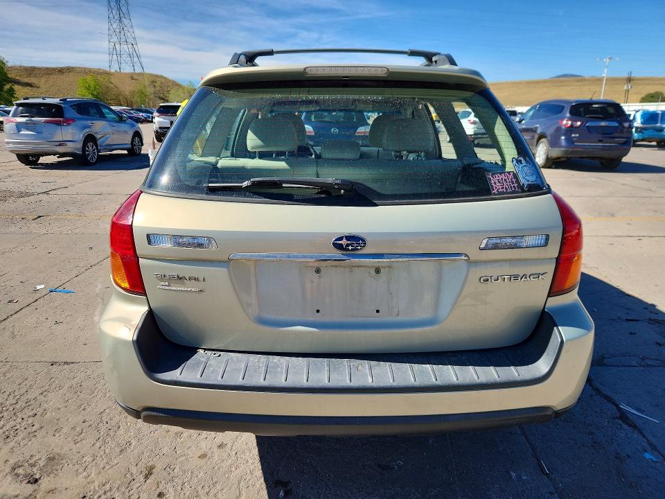 Photo 6 from auction – 2005 SUBARU LEGACY with VIN 4S4BP61C257386348