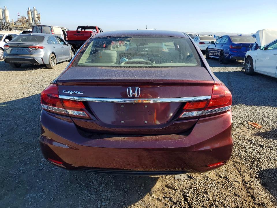 Photo 6 from auction – 2014 HONDA CIVIC with VIN 19XFB2F53EE219035