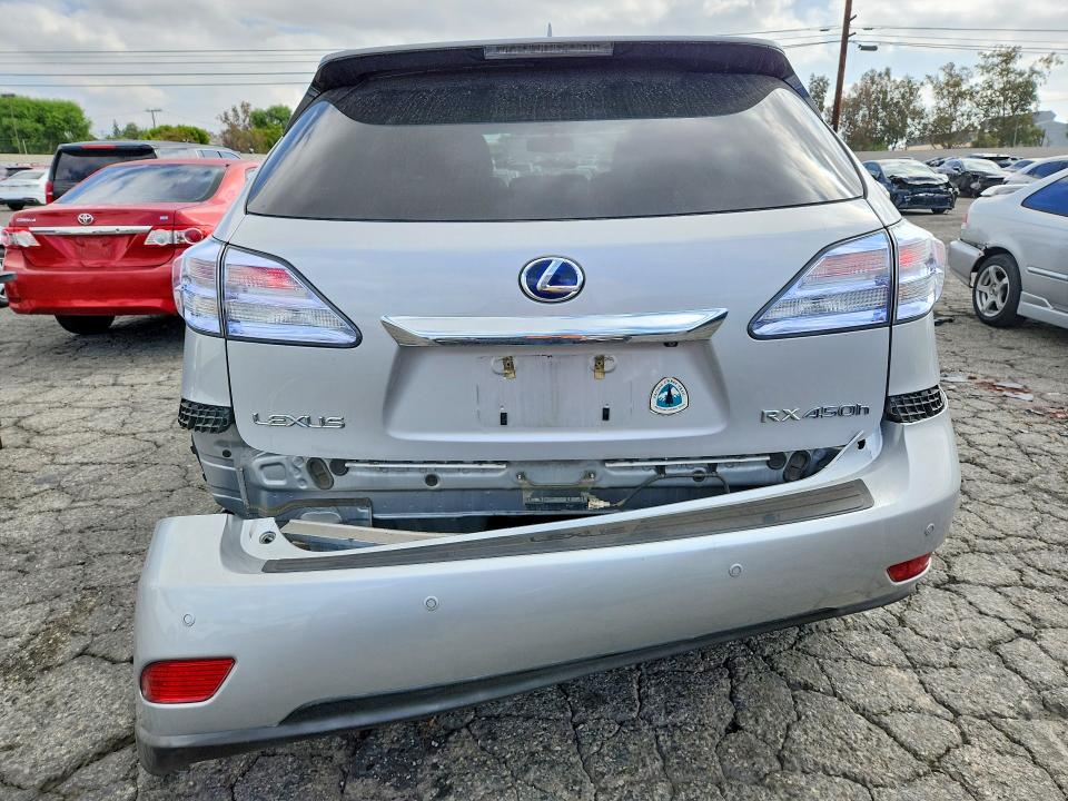 Photo 6 from auction – 2010 LEXUS RX with VIN JTJZB1BA3A2004219
