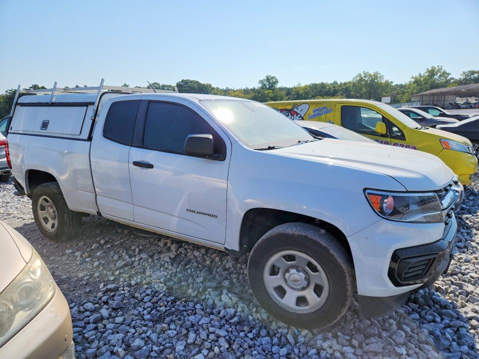 Photo 4 from auction – 2021 CHEVROLET COLORADO with VIN 1GCHSBEA5M1272649