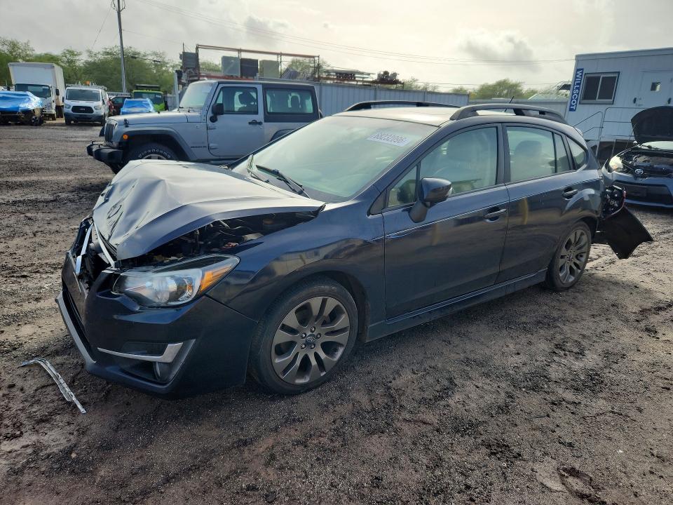 SUBARU IMPREZA 2015 مع رقم تعريف المركبة JF1GPAW63FH272361 - صورة من المزاد