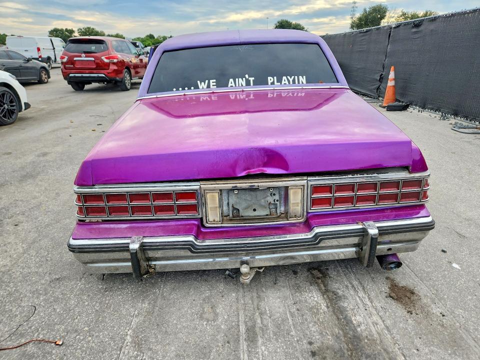 Снимка 6 от търг – 1986 PONTIAC PARISIENNE с VIN 1G2BL69Y6GX270755