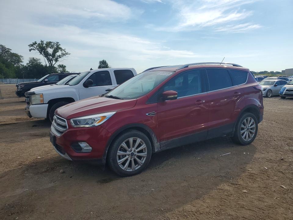 FORD ESCAPE 2017 with VIN 1FMCU9J94HUB89030 - Photo from auction