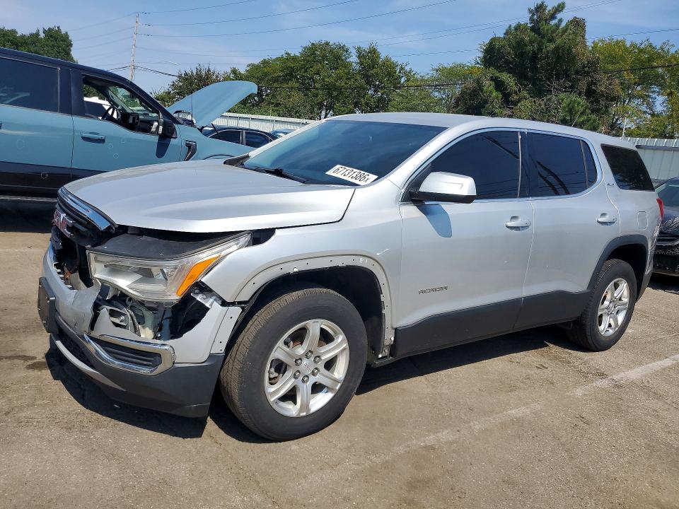 Photo 1 from auction – 2018 GMC ACADIA with VIN 1GKKNRLA0JZ109594