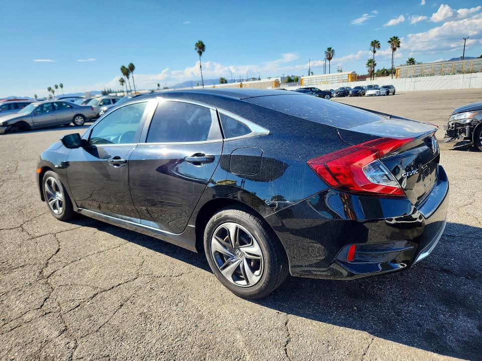 Снимка 2 от търг – 2020 HONDA CIVIC с VIN 19XFC2F63LE212170