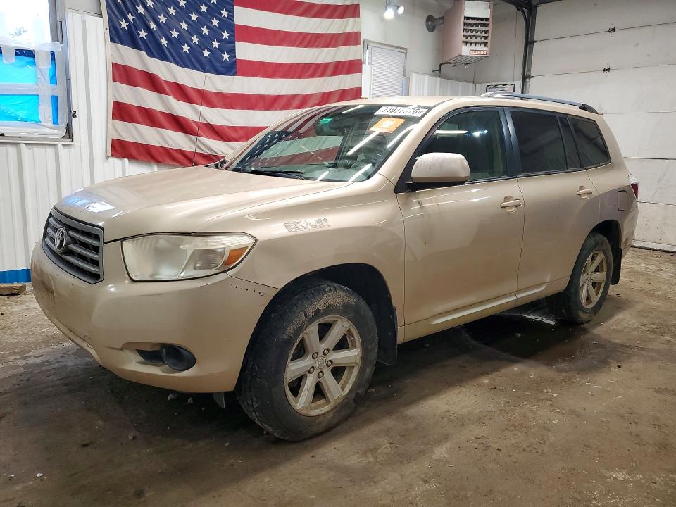 TOYOTA HIGHLANDER 2010 с VIN 5TDBK3EH5AS010377 - Снимка от търг