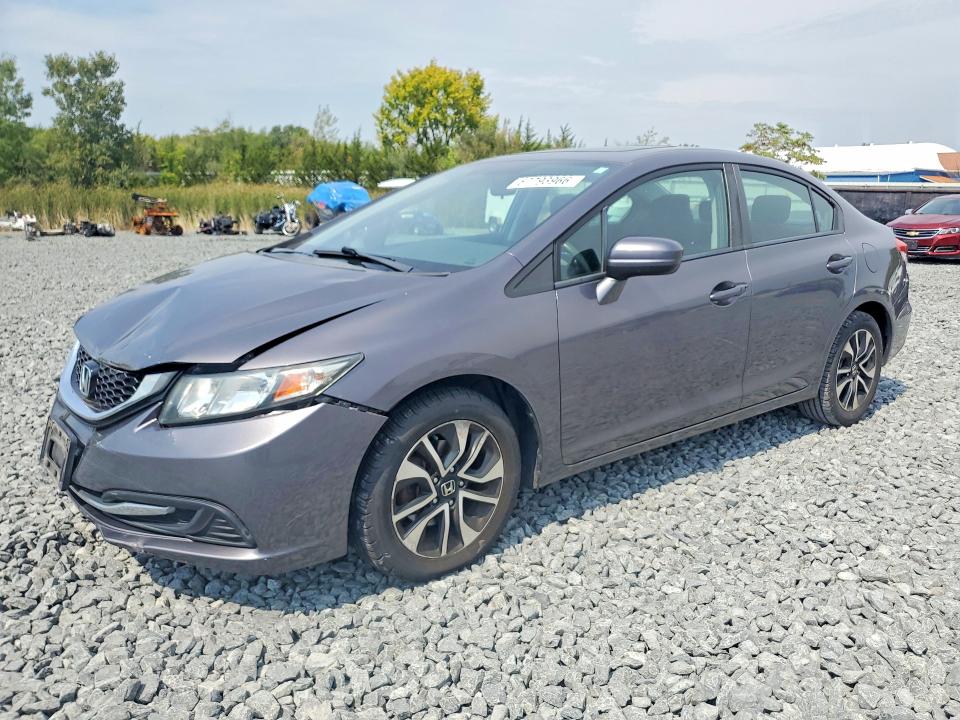 HONDA CIVIC 4D EX 2015 with VIN 19XFB2F80FE020553 - Photo from auction