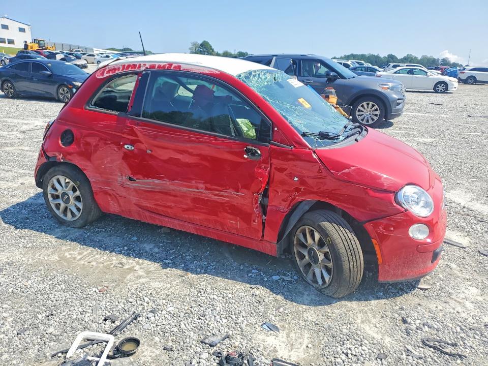صورة رقم 4 من المزاد - 2017 FIAT 500 مع VIN 3C3CFFKR5HT569701
