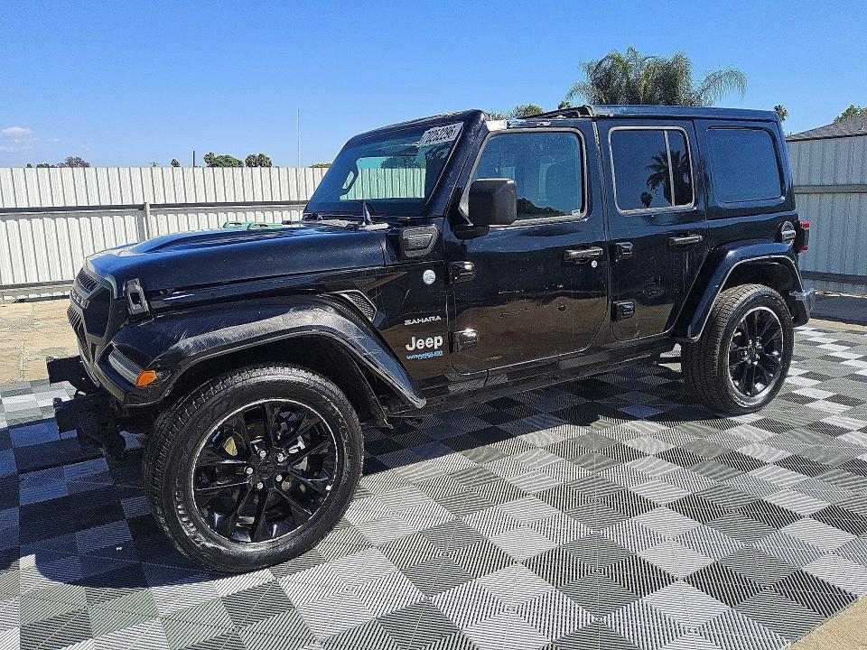 Снимка 1 от търг – 2022 JEEP WRANGLER UNLIMITED с VIN 1C4JJXP68NW178764