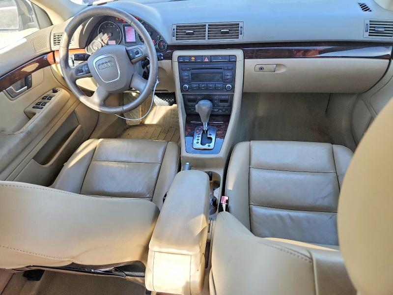 Photo 8 from auction – 2008 AUDI A4 with VIN WAUAF78E68A009414