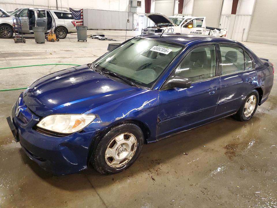 HONDA CIVIC 2005 with VIN JHMES95625S022187 - Photo from auction