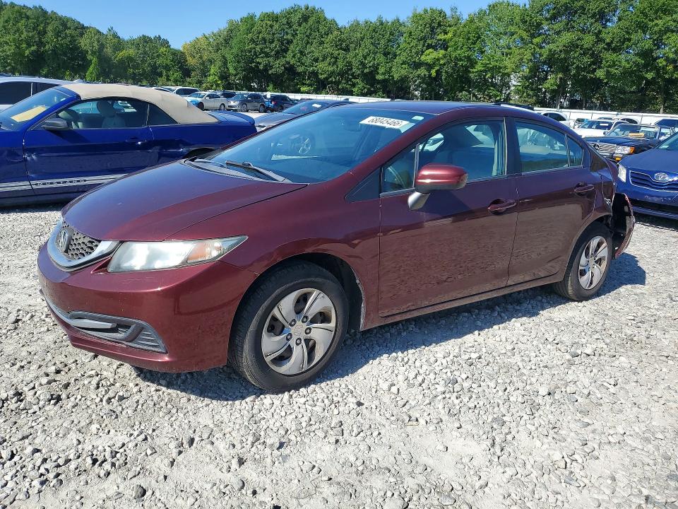 HONDA CIVIC 2015 with VIN 19XFB2F57FE240259 - Photo from auction