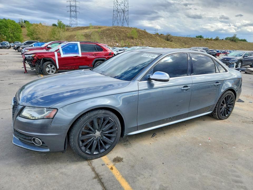 AUDI S4 2012 with VIN WAUBGAFLXCA061976 - Photo from auction