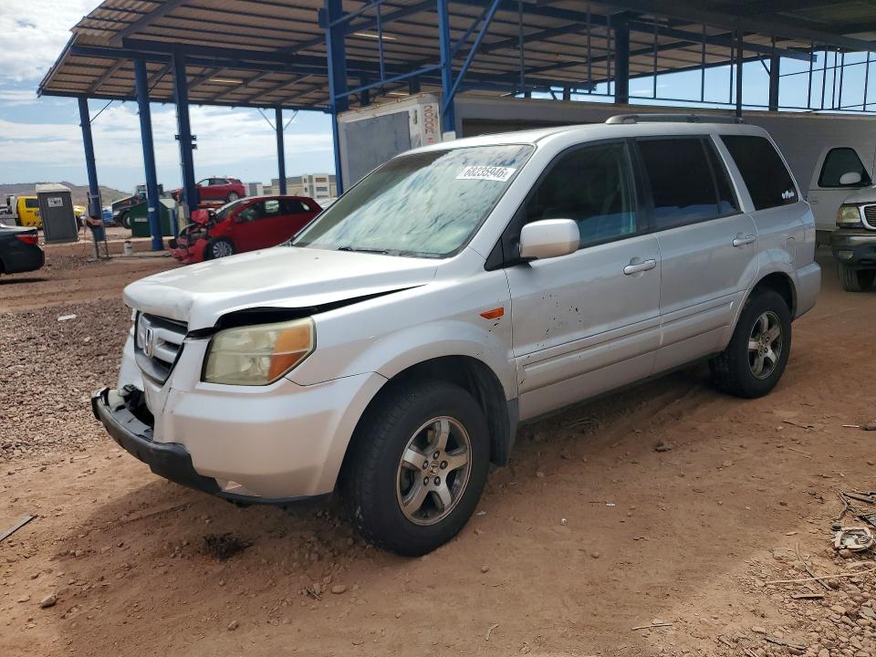 HONDA PILOT 2006 с VIN 2HKYF18746H520559 - Снимка от търг