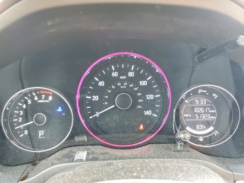 Photo 9 from auction – 2016 HONDA HR-V with VIN 3CZRU6H75GM756019