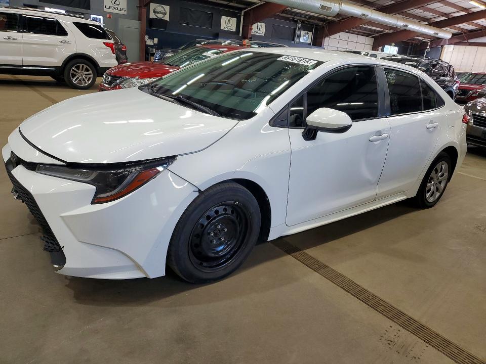 TOYOTA COROLLA 2020 with VIN JTDEPRAEXLJ011196 - Photo from auction