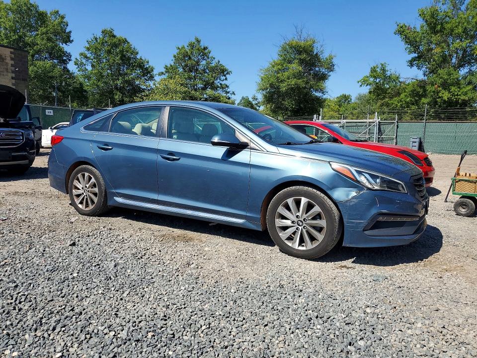 Photo 4 from auction – 2017 HYUNDAI SONATA with VIN 5NPE34AF9HH474132