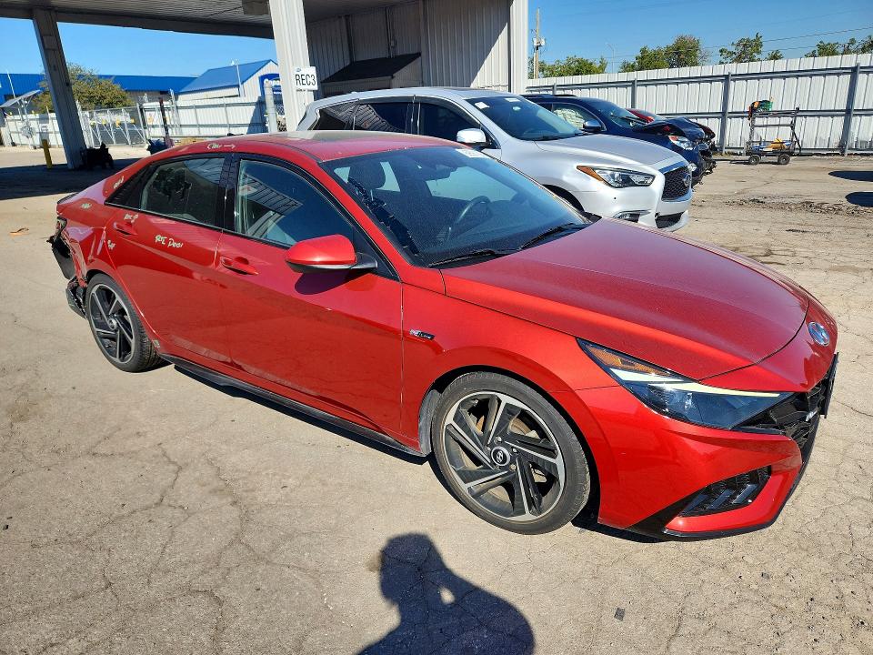 Снимка 4 от търг – 2022 HYUNDAI ELANTRA с VIN KMHLR4AF1NU277572
