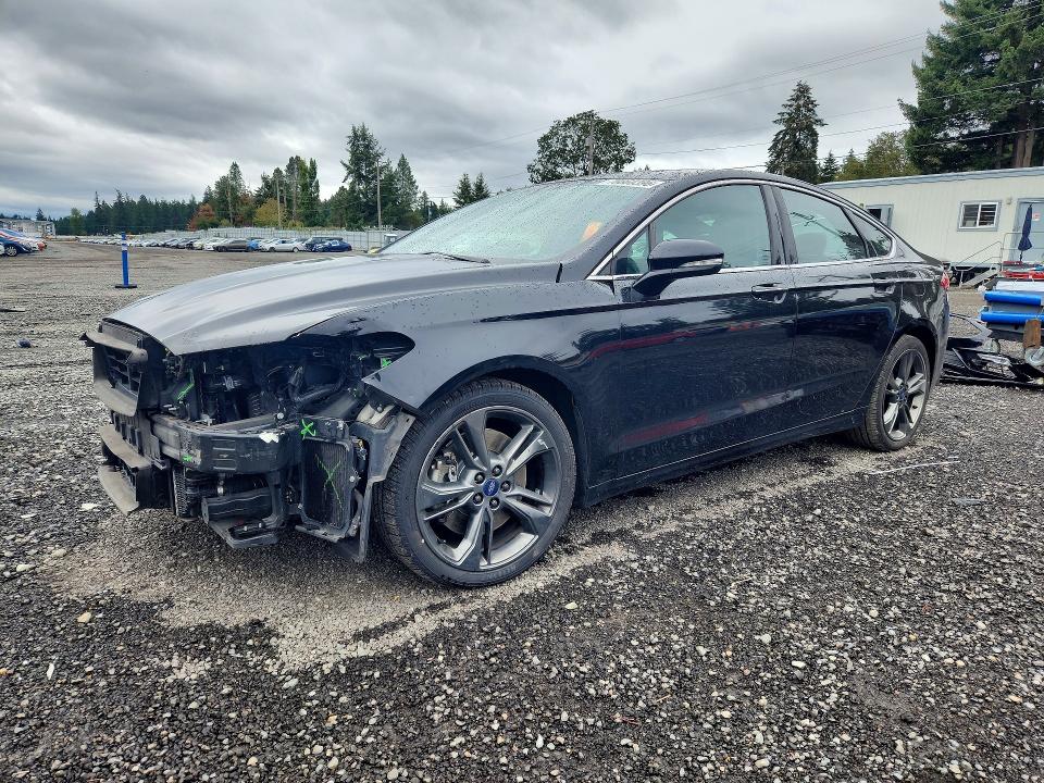 Photo 1 from auction – 2018 FORD FUSION with VIN 3FA6P0VP6JR111400