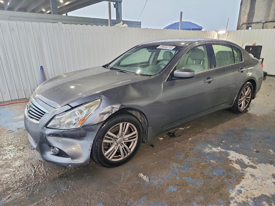 Photo 1 from auction – 2012 INFINITI G25 SEDAN with VIN JN1DV6AP1CM812442
