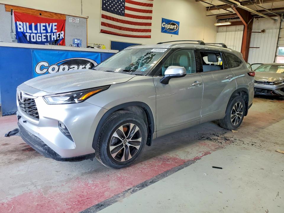 Photo 1 from auction – 2021 TOYOTA HIGHLANDER with VIN 5TDGZRBH3MS069554