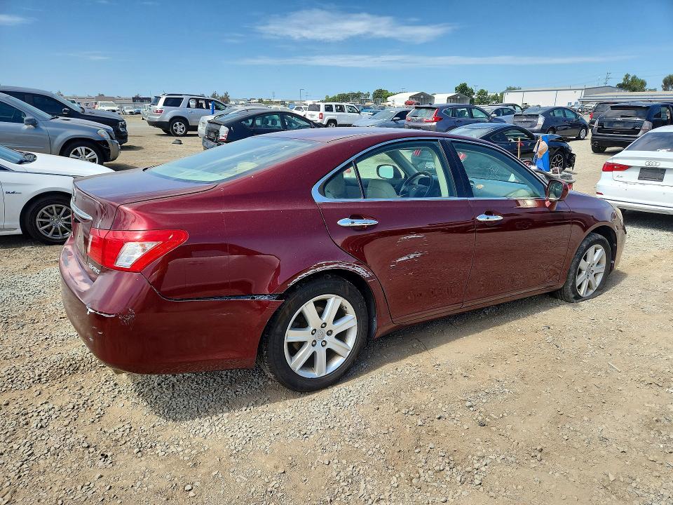 Photo 3 from auction – 2007 LEXUS ES with VIN JTHBJ46G272106626