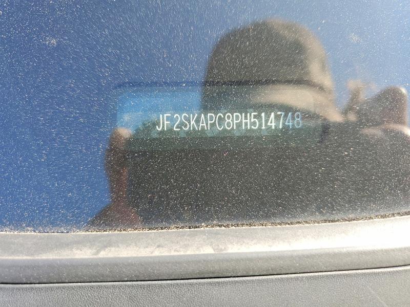 Photo 14 from auction – 2023 SUBARU FORESTER with VIN JF2SKAPC8PH514748