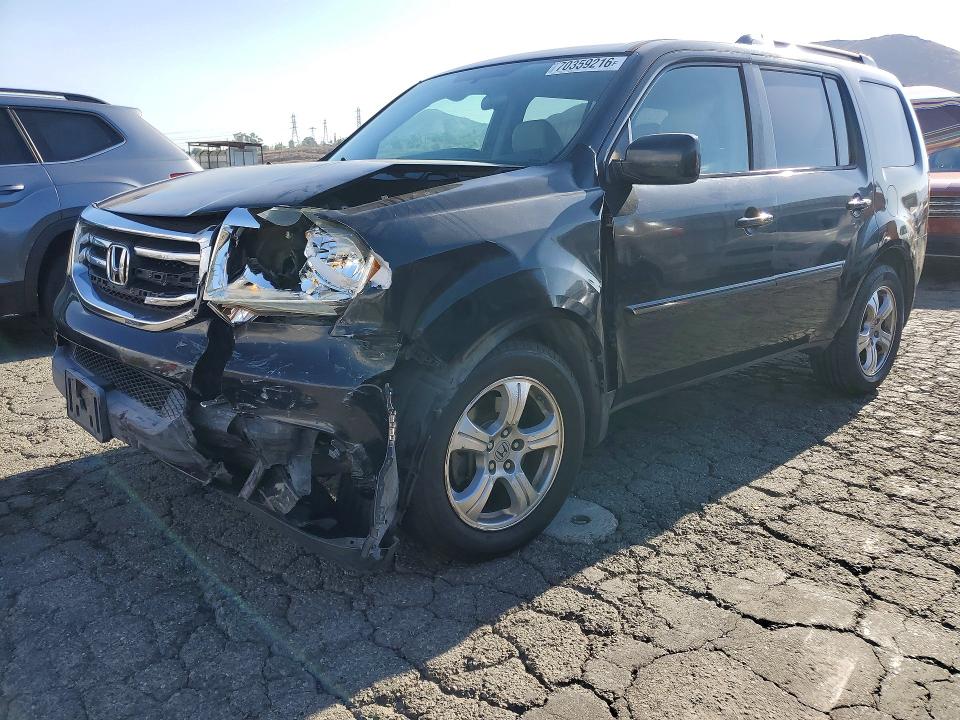 HONDA PILOT 2013 with VIN 5FNYF3H43DB015674 - Photo from auction