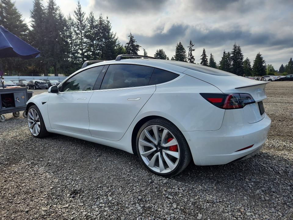 Photo 2 from auction – 2019 TESLA MODEL 3 with VIN 5YJ3E1EB2KF441325