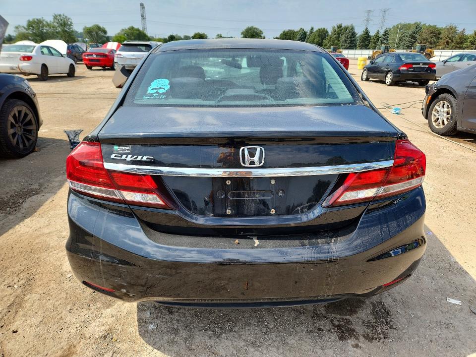 Photo 6 from auction – 2014 HONDA CIVIC with VIN 19XFB2F8XEE060377
