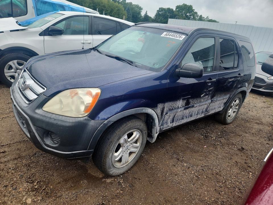 HONDA CR-V 2006 with VIN JHLRD68506C011167 - Photo from auction