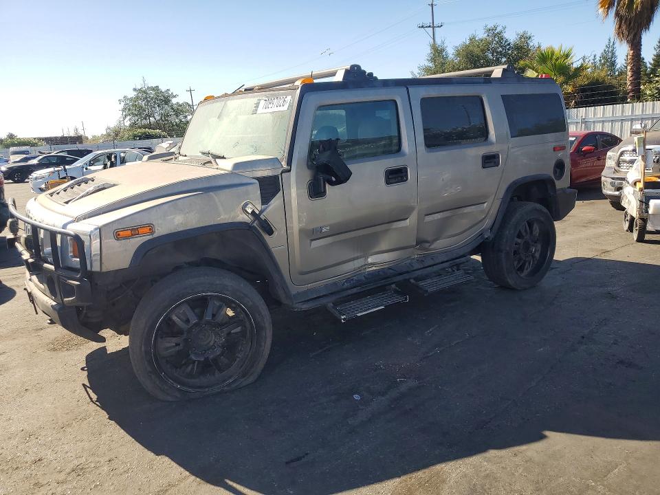 HUMMER H2 2003 with VIN 5GRGN23U53H122738 - Photo from auction
