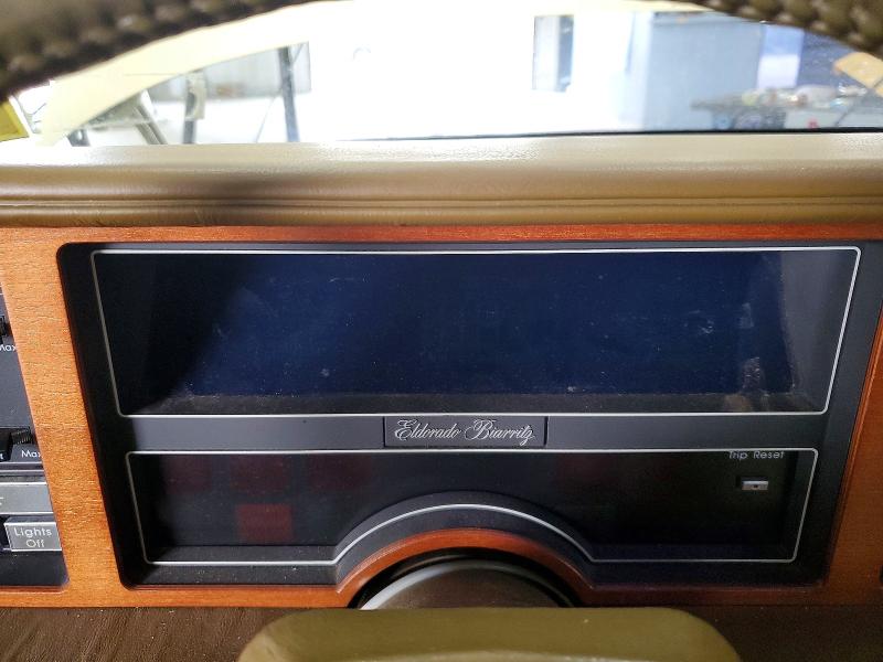 Photo 9 from auction – 1988 CADILLAC ELDORADO with VIN 1G6EL1152JU607818