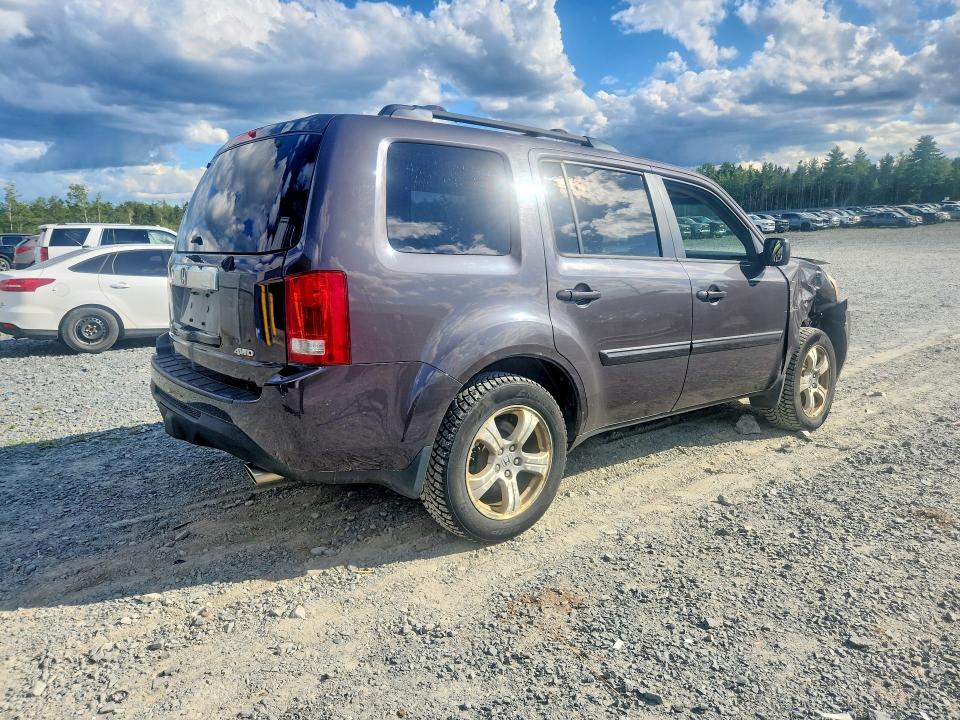 Photo 3 from auction – 2013 HONDA PILOT with VIN 5FNYF4H50DB503592