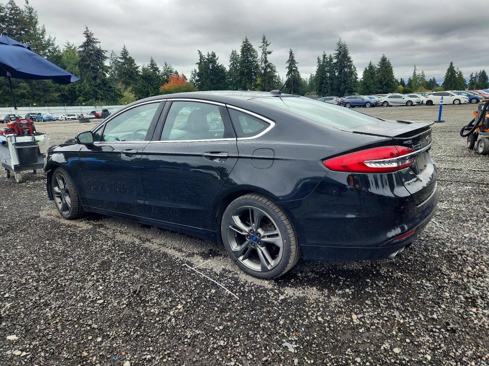 Photo 2 from auction – 2018 FORD FUSION with VIN 3FA6P0VP6JR111400