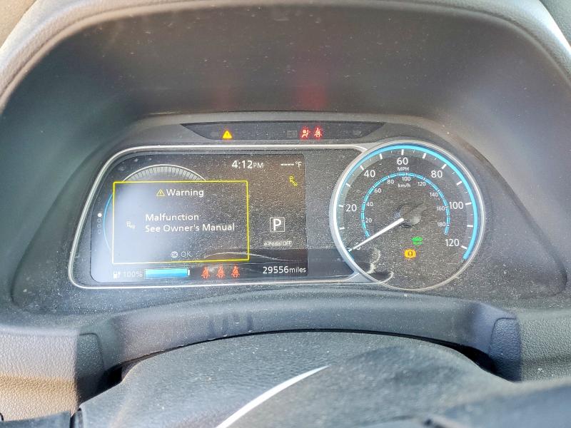 Photo 9 from auction – 2022 NISSAN LEAF with VIN 1N4BZ1CV5NC562743