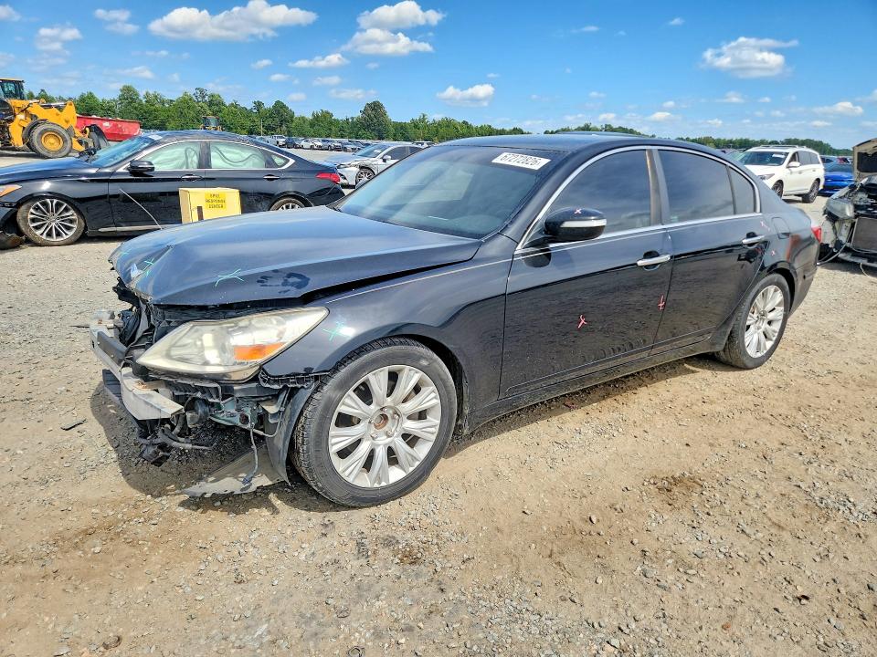 HYUNDAI GENESIS 2010 with VIN KMHGC4DE0AU080408 - Photo from auction