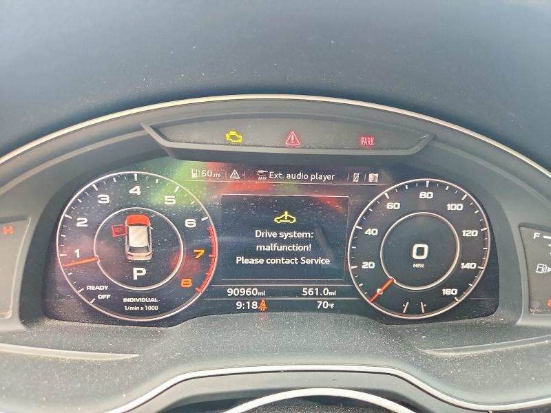 Photo 9 from auction – 2018 AUDI Q7 with VIN WA1VABF75JD025595