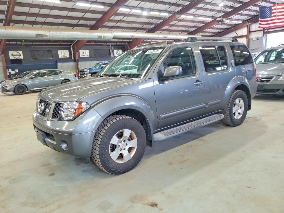 NISSAN PATHFINDER 2005 with VIN 5N1AR18W75C768830 - Photo from auction