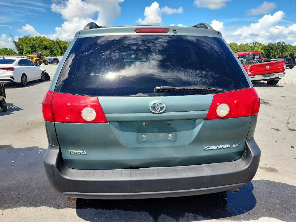 Photo 6 from auction – 2006 TOYOTA SIENNA with VIN 5TDZA23C76S535550