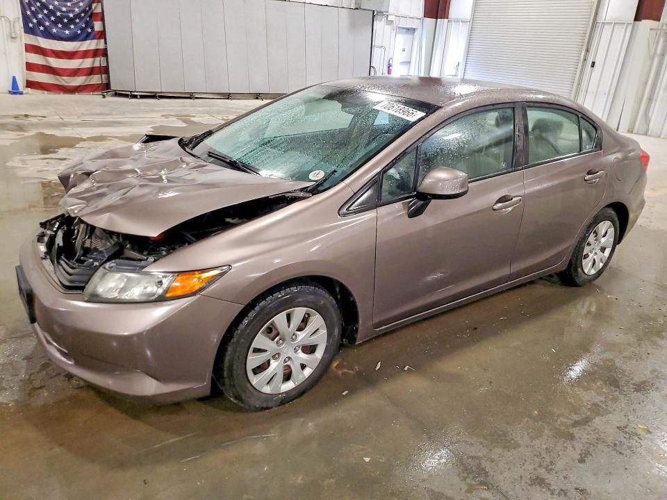 HONDA CIVIC 2012 with VIN 2HGFB2F58CH578559 - Photo from auction