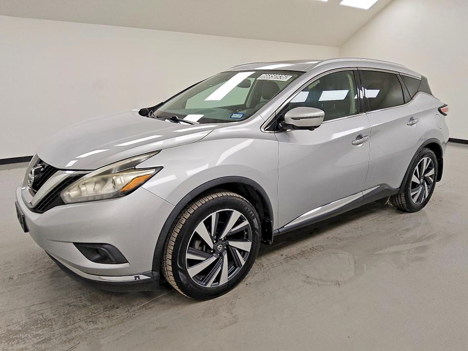 NISSAN MURANO 2018 with VIN 5N1AZ2MG0JN172154 - Photo from auction