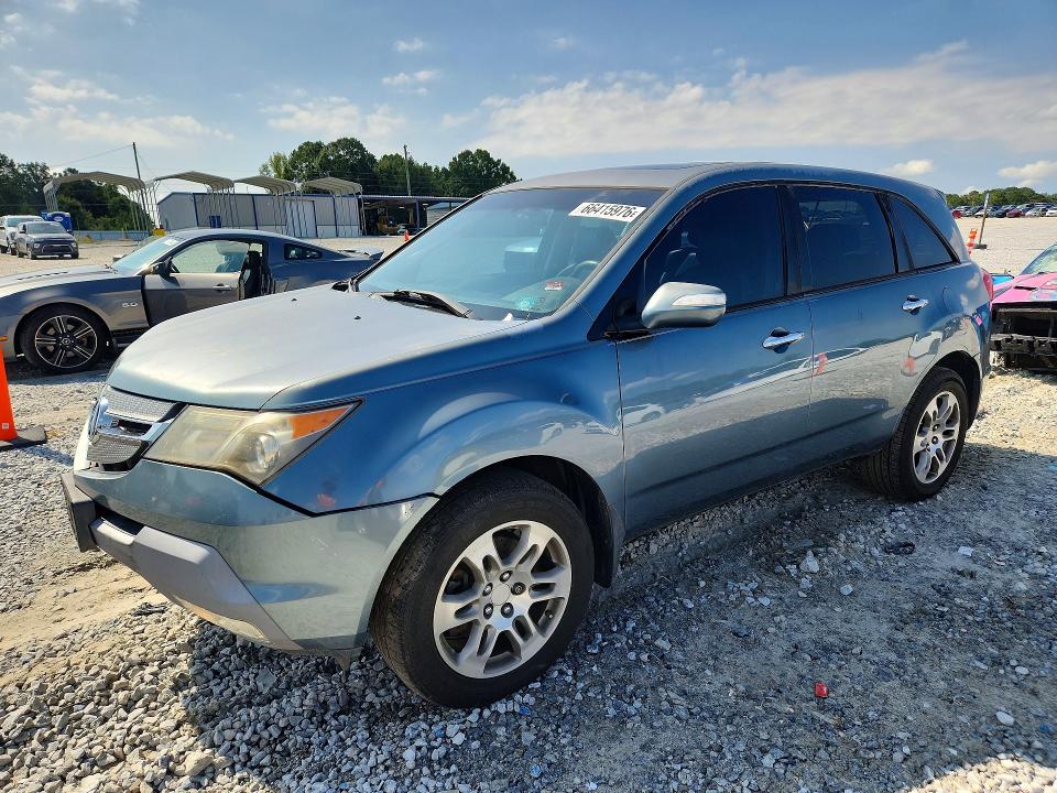 Photo 1 from auction – 2007 ACURA MDX with VIN 2HNYD28377H538647