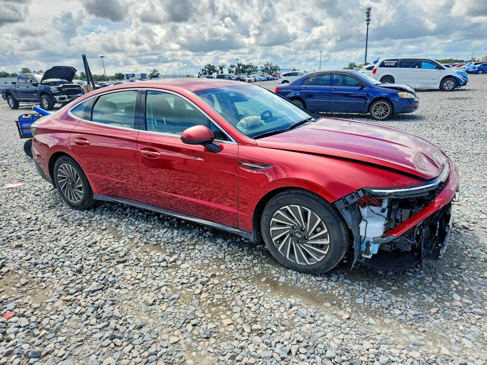 Снимка 4 от търг – 2025 HYUNDAI SONATA HYBRID с VIN KMHL34JJ2SA106994