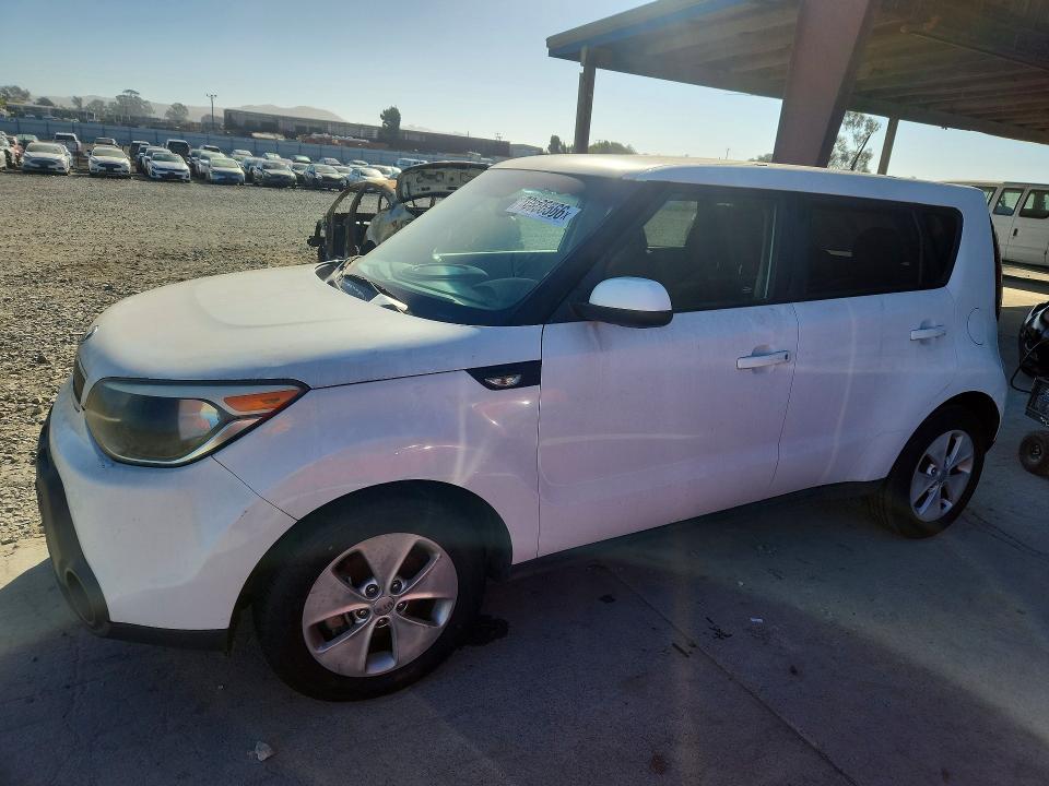 KIA SOUL 2014 with VIN KNDJN2A27E7053424 - Photo from auction