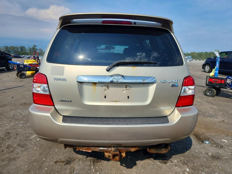 Photo 6 from auction – 2007 TOYOTA HIGHLANDER with VIN JTEEW21A670048888