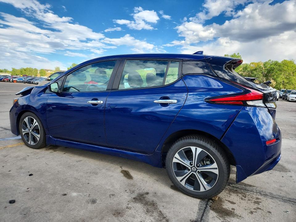 Photo 2 from auction – 2022 NISSAN LEAF with VIN 1N4AZ1CV3NC557956
